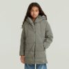 Girls Cayley Padded Long Jacket