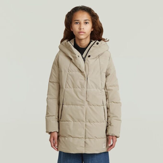 Girls Cayley Padded Long Jacket