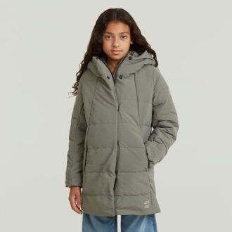 Girls Cayley Padded Long Jacket