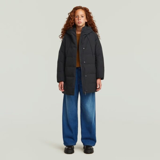 Girls Cayley Padded Long Jacket