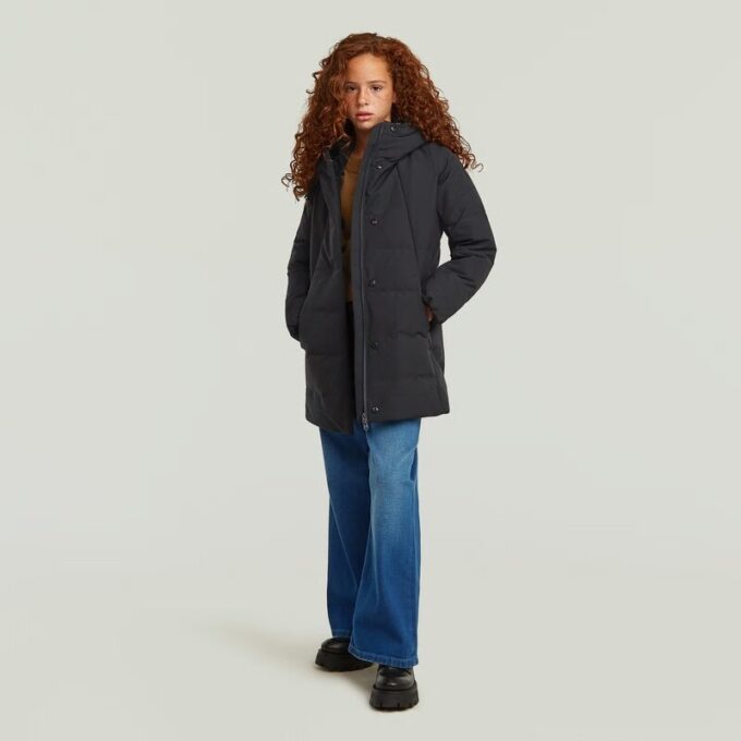 Girls Cayley Padded Long Jacket