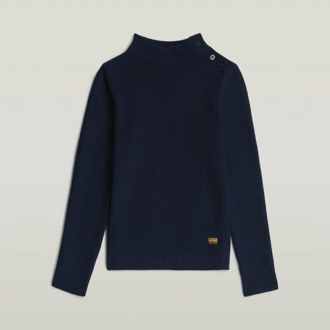 Girls Crew Button Knit Cardigan