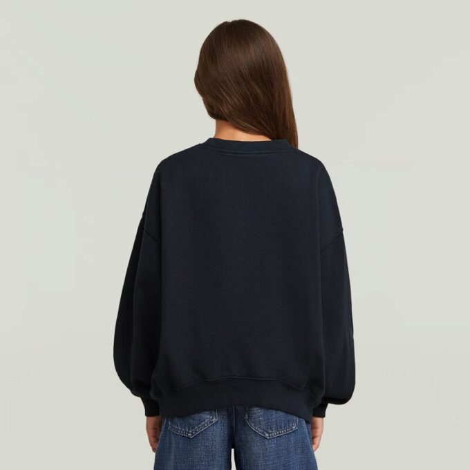 Girls Crew Oversized Sweater