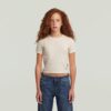 Girls Cropped Mini Slim T-Shirt