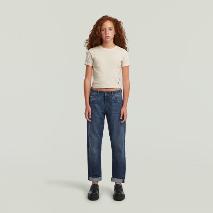 Girls Cropped Mini Slim T-Shirt