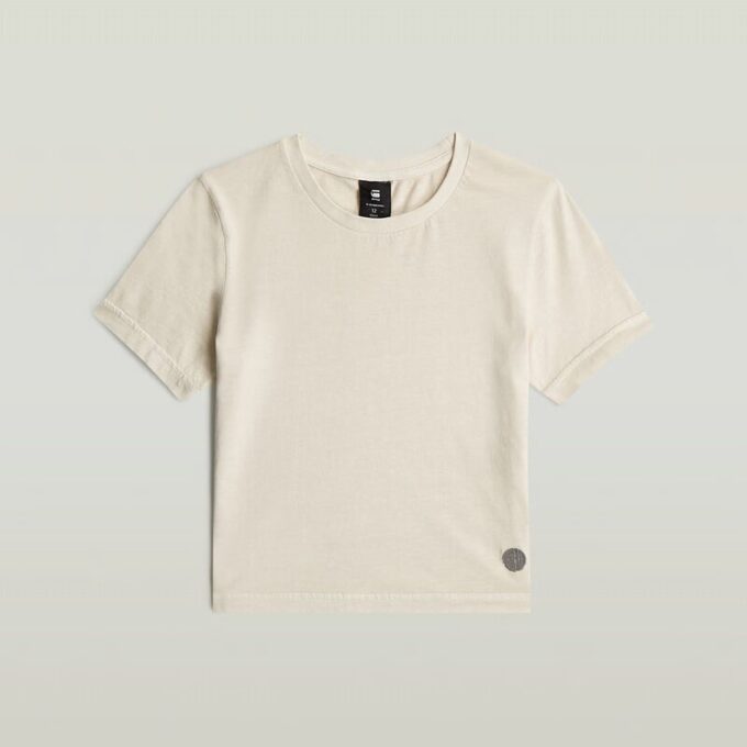 Girls Cropped Mini Slim T-Shirt