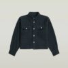 Girls Cropped Pocket Shirt
