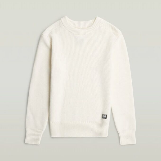 Girls Fisherman Knit Cardigan