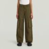Girls High Waist Cargo Pants