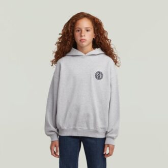 Girls Hooded Oversized Sweater