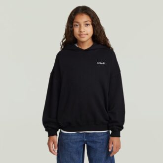 Girls Hooded Oversized Sweater