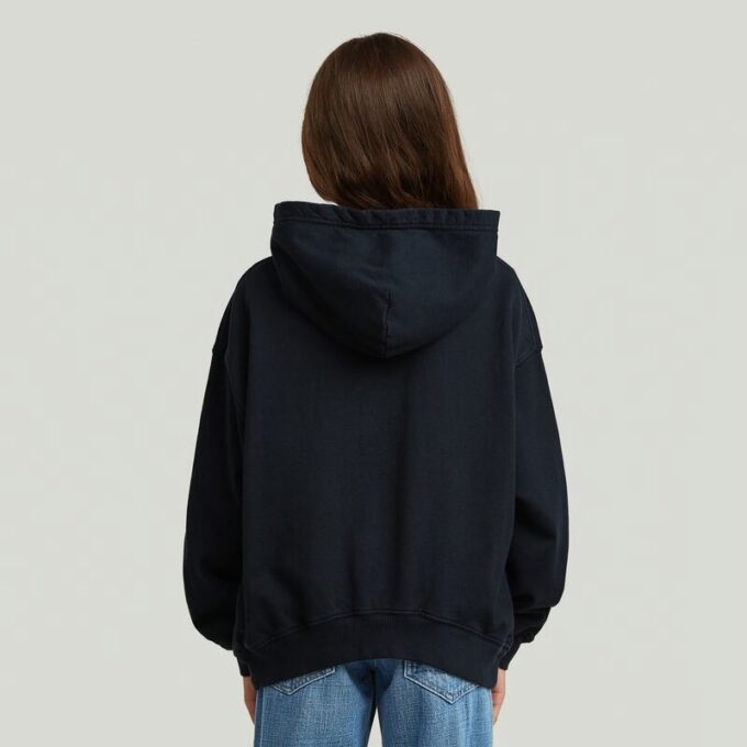 Girls Hooded Oversized Sweater
