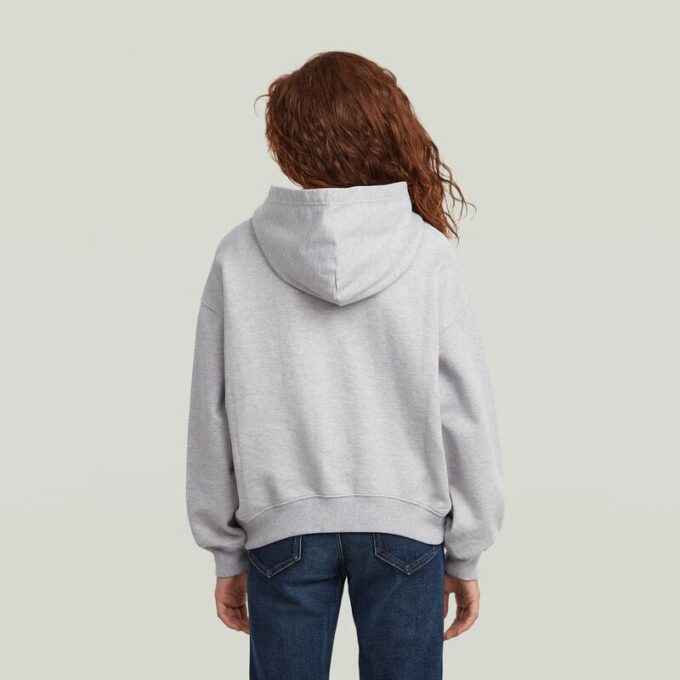 Girls Hooded Oversized Sweater