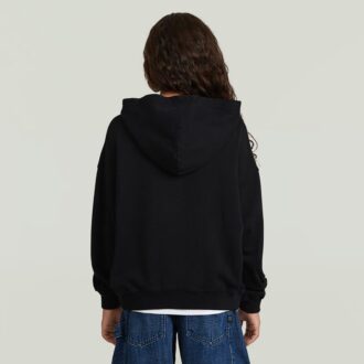 Girls Hooded Oversized Sweater