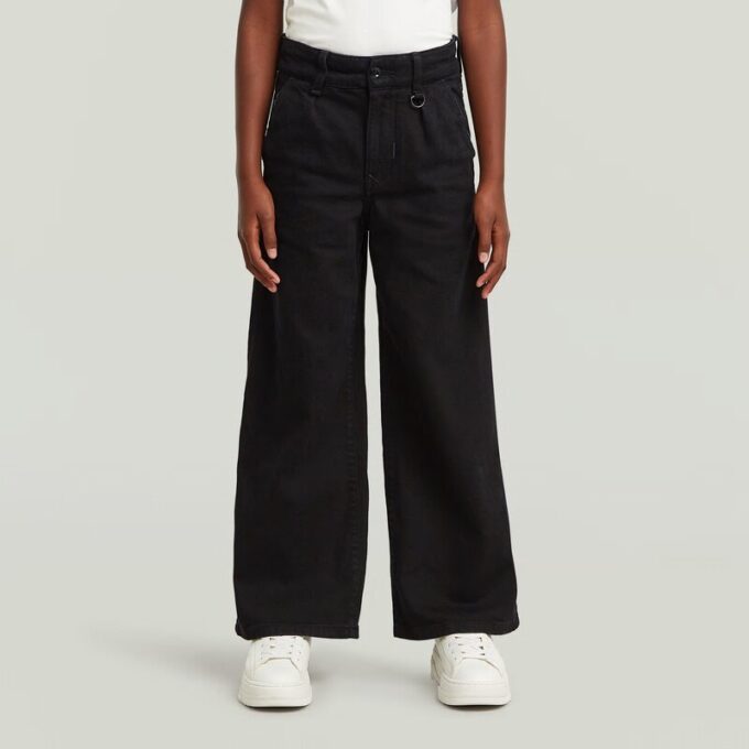 Girls Icon Skater Chino High Loose Jeans