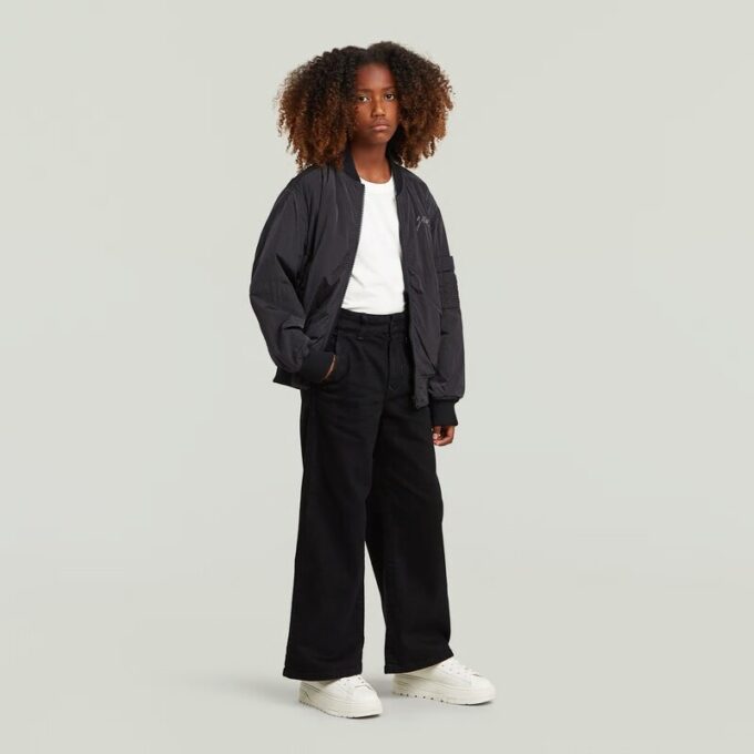 Girls Icon Skater Chino High Loose Jeans