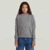 Girls Modern Cableknit Cardigan