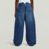 Girls Pleated Barrel Chino Loose Jeans Girls Pleated Barrel Chino Loose Jeans