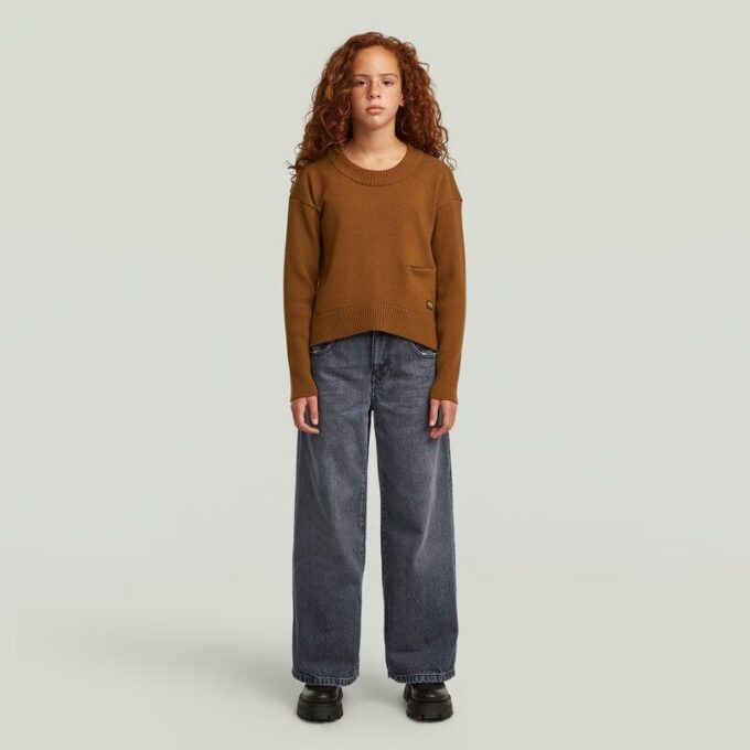 Girls Skater High Loose Jeans Girls Skater High Loose Jeans