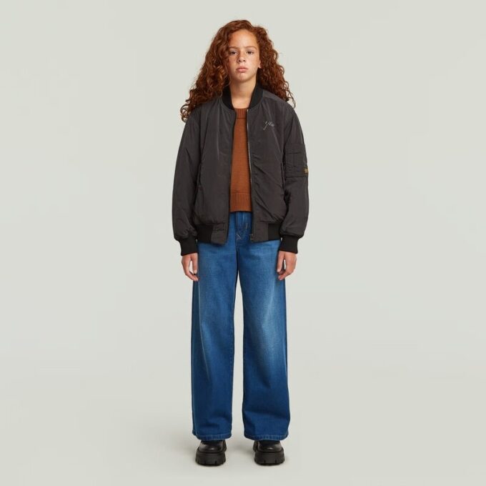 Girls Skater High Loose Jeans Girls Skater High Loose Jeans