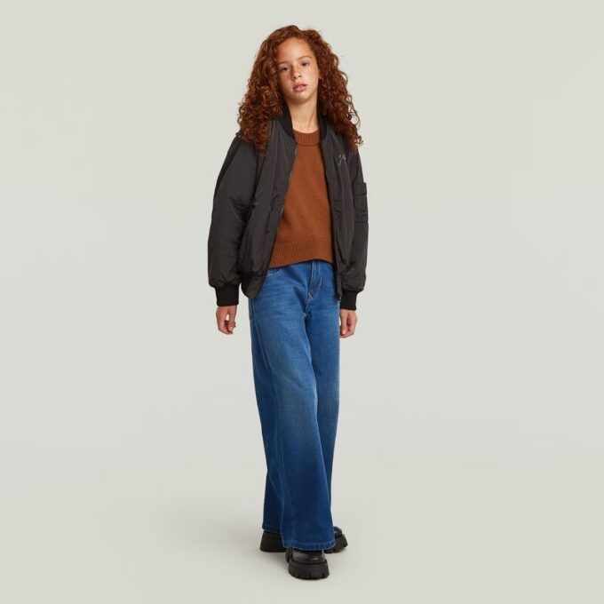 Girls Skater High Loose Jeans Girls Skater High Loose Jeans