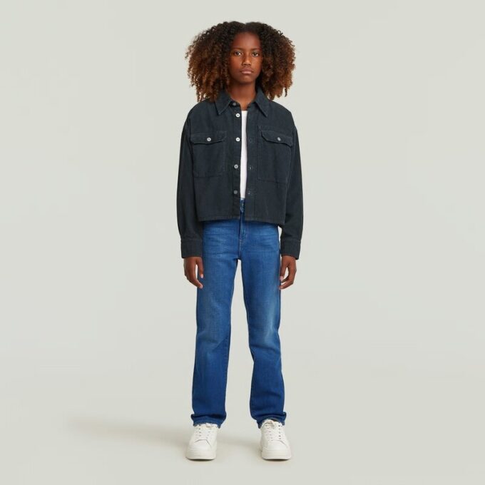 Girls Strace Straight Jeans Girls Strace Straight Jeans