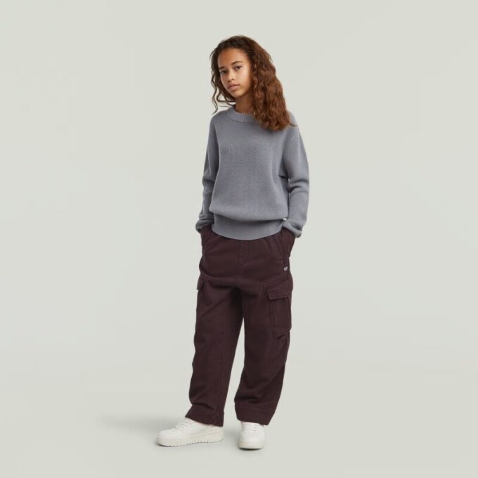 Girls Summer Cargo Sweat Pants