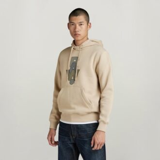 Graphic Hooded Sweater