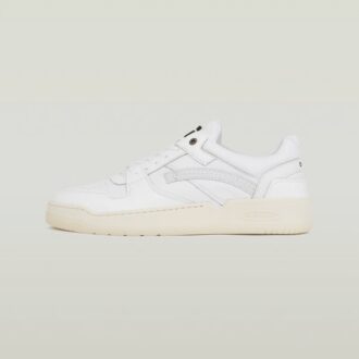 Grid Lea Sneakers