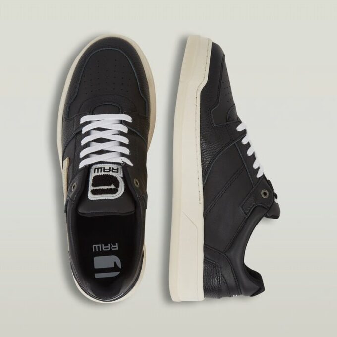 Grid Lea Sneakers Grid Lea Sneakers