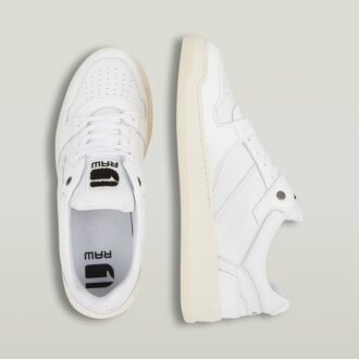 Grid Lea Sneakers