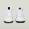 Grid Mid Lea Sneakers Grid Mid Lea Sneakers