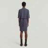 Half Placket Shirt Dress