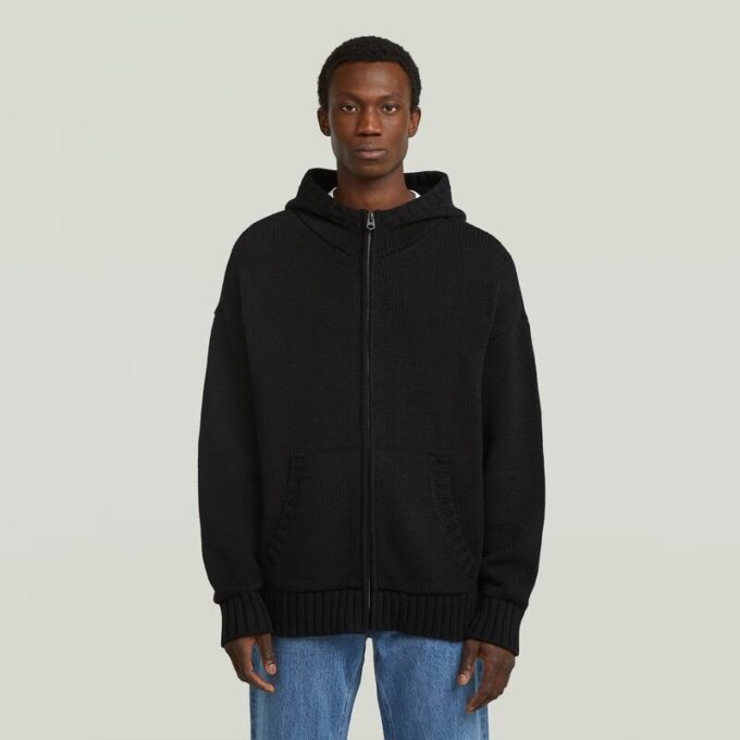 Heavyweight Zip Hoodie Knit Heavyweight Zip Hoodie Knit