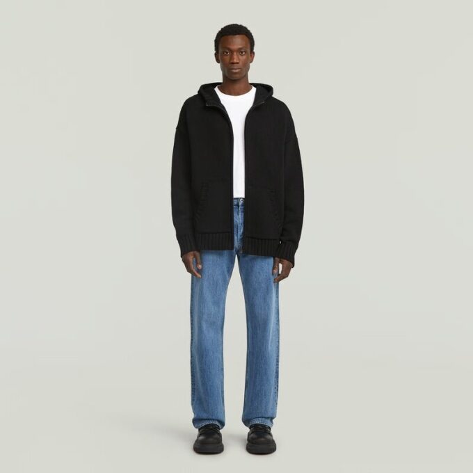 Heavyweight Zip Hoodie Knit Heavyweight Zip Hoodie Knit