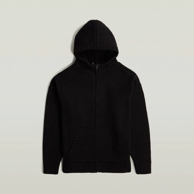 Heavyweight Zip Hoodie Knit Heavyweight Zip Hoodie Knit