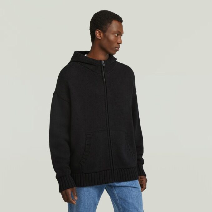 Heavyweight Zip Hoodie Knit Heavyweight Zip Hoodie Knit