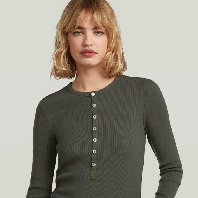 Henley Slim T-Shirt Henley Slim T-Shirt