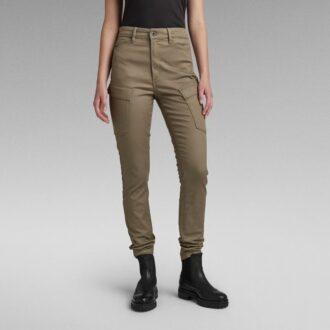 High G-Shape Cargo Skinny Pants