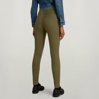 High G-Shape Cargo Skinny Pants