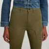 High G-Shape Cargo Skinny Pants