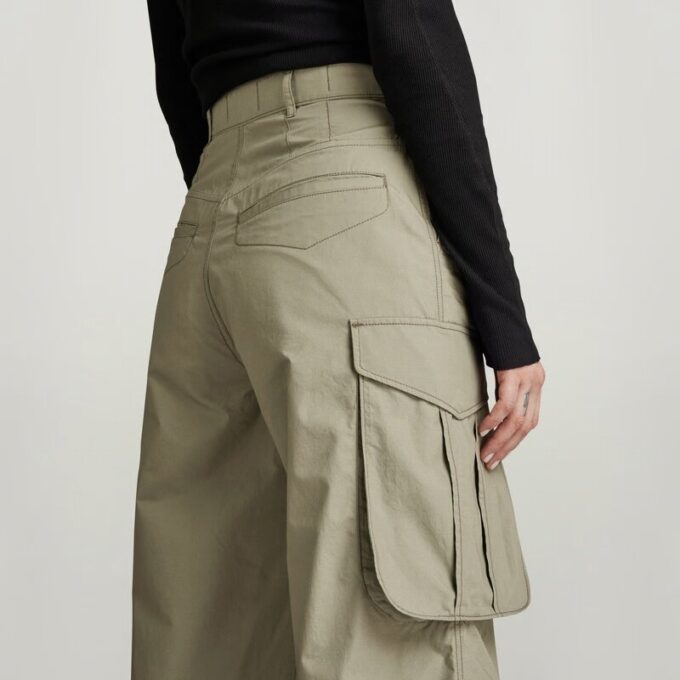 High Waist Cargo Pants
