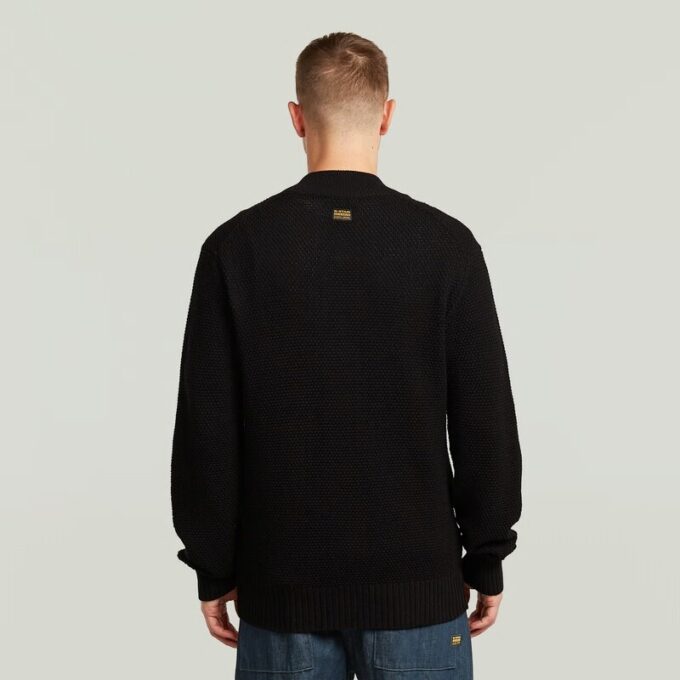 Honey Comb Structure Cardigan Knit Honey Comb Structure Cardigan Knit