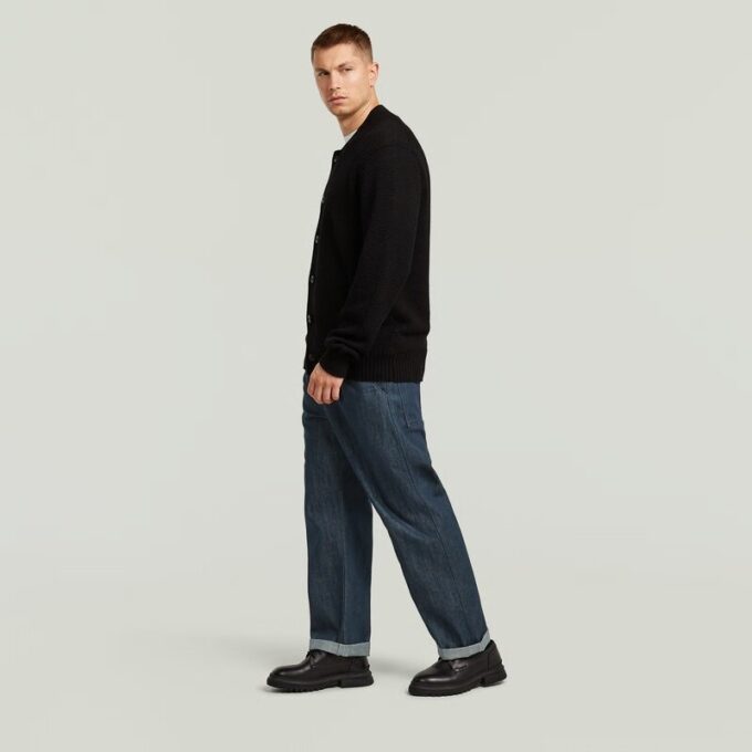 Honey Comb Structure Cardigan Knit Honey Comb Structure Cardigan Knit