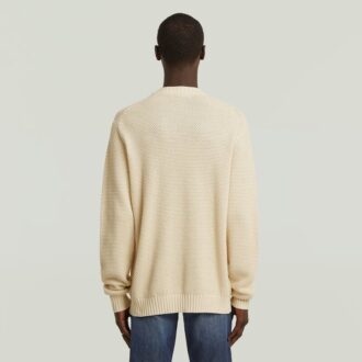 Honey Comb Structure Knit