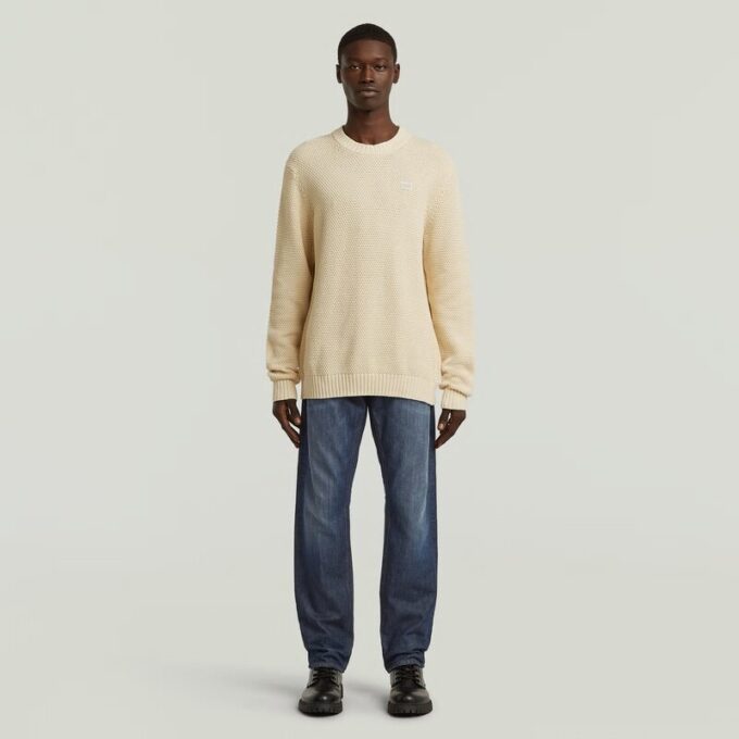 Honey Comb Structure Knit Honey Comb Structure Knit