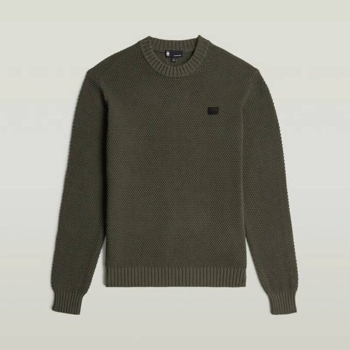 Honey Comb Structure Knit Honey Comb Structure Knit