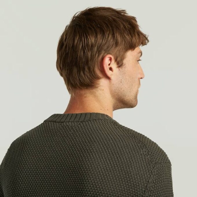 Honey Comb Structure Knit Honey Comb Structure Knit