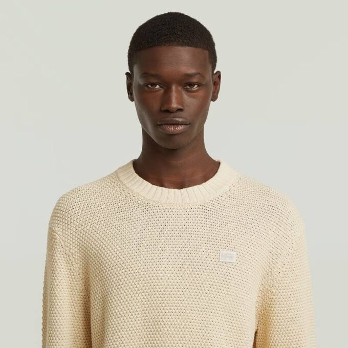 Honey Comb Structure Knit Honey Comb Structure Knit