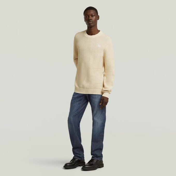 Honey Comb Structure Knit Honey Comb Structure Knit